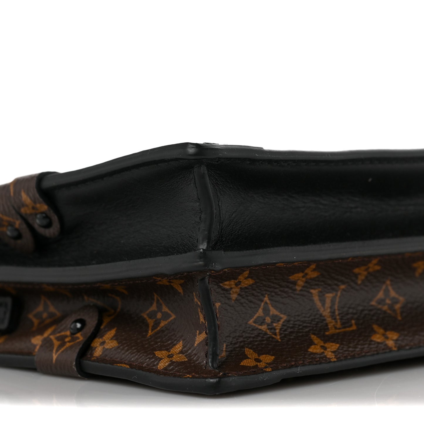 Reverse Monogram Trunk Clutch