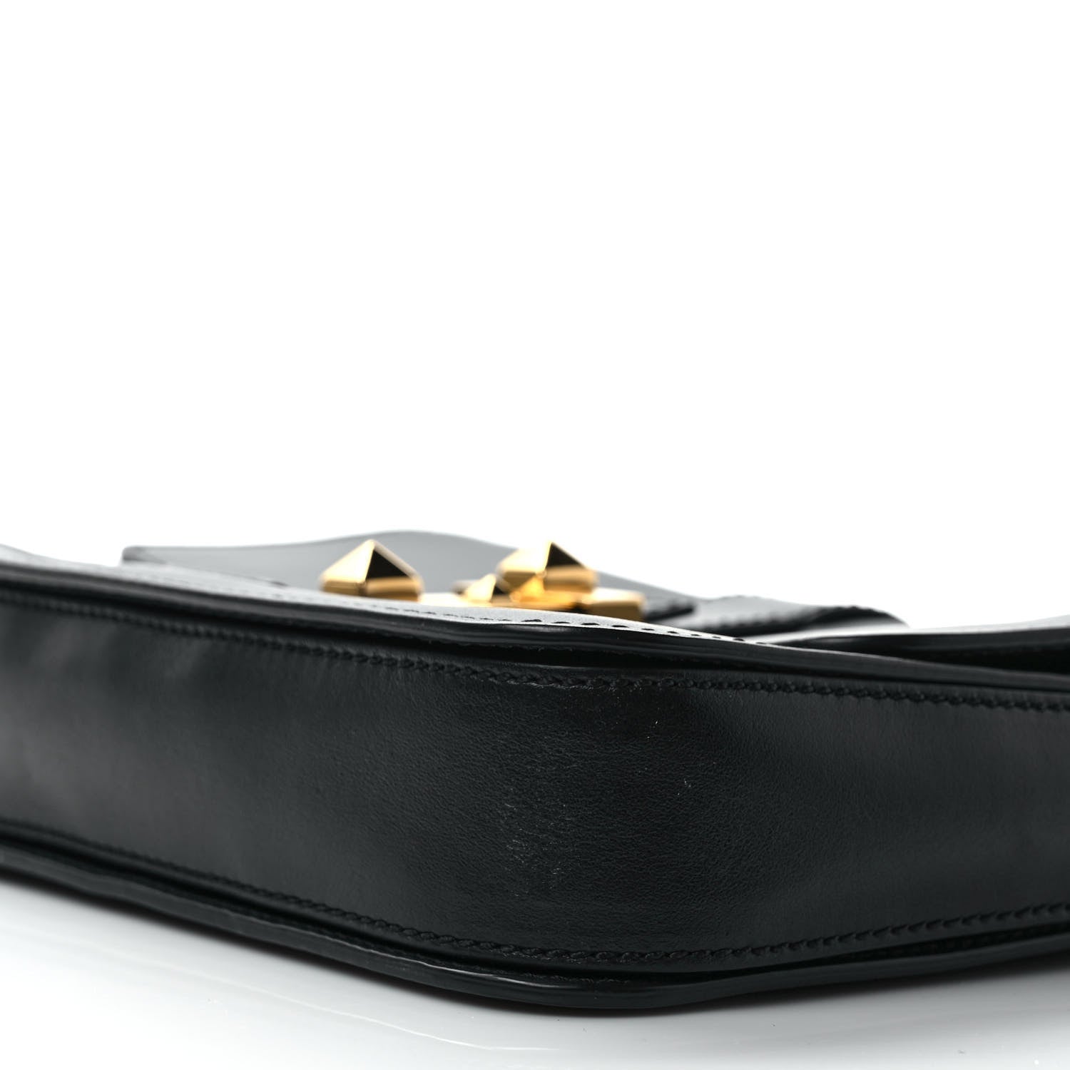Valentino Garavani Vitello B-Rockstud Flap Black 7 of 9