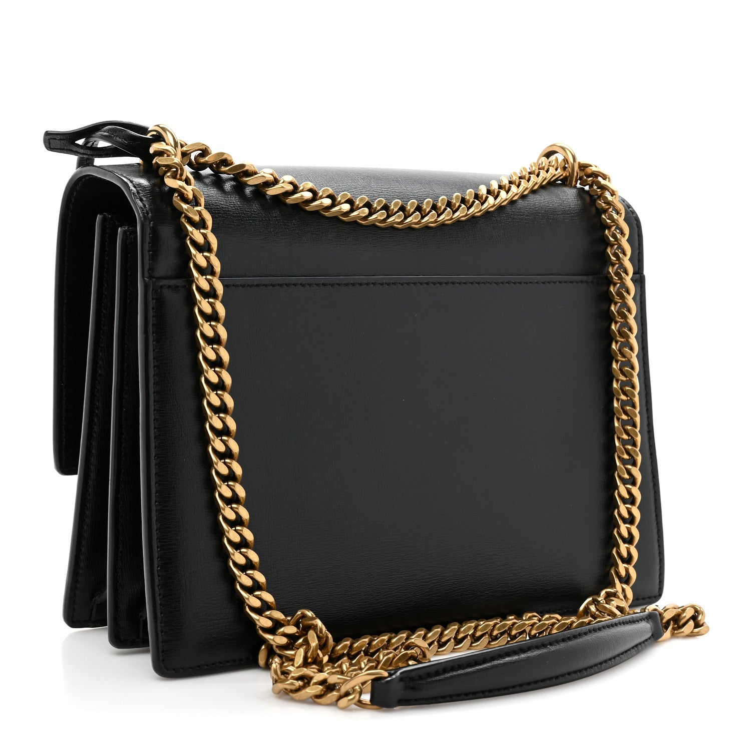 Saint Laurent Calfskin Medium Monogram Sunset Black 3 of 11