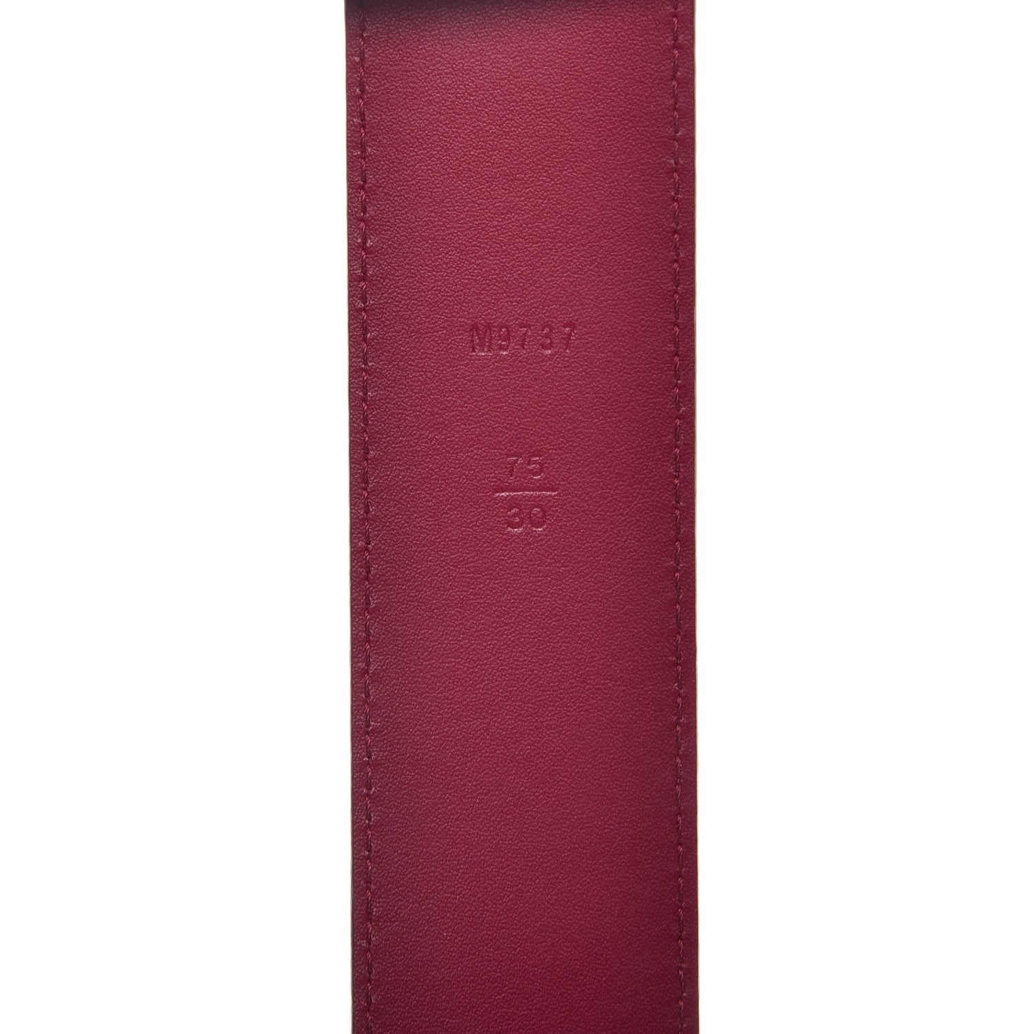 Louis Vuitton Epi LV Initiales Belt 75 30 Fuchsia 5 of 8