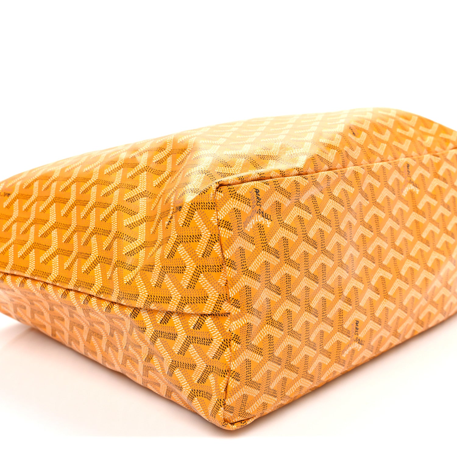GOYARD サンルイPM イエロー Goyard Goyardine Saint Louis PM Yellow 1831946 – FASHIONPHILE
