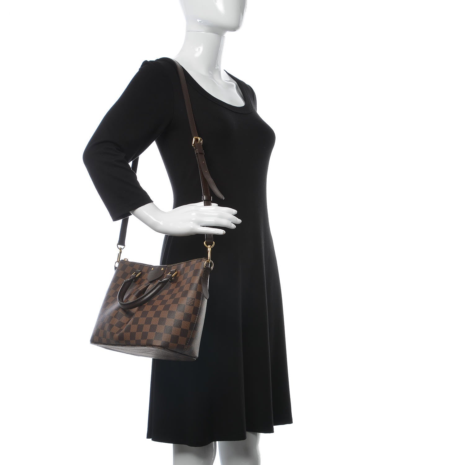 Louis Vuitton Damier Ebene Siena PM 2 of 11