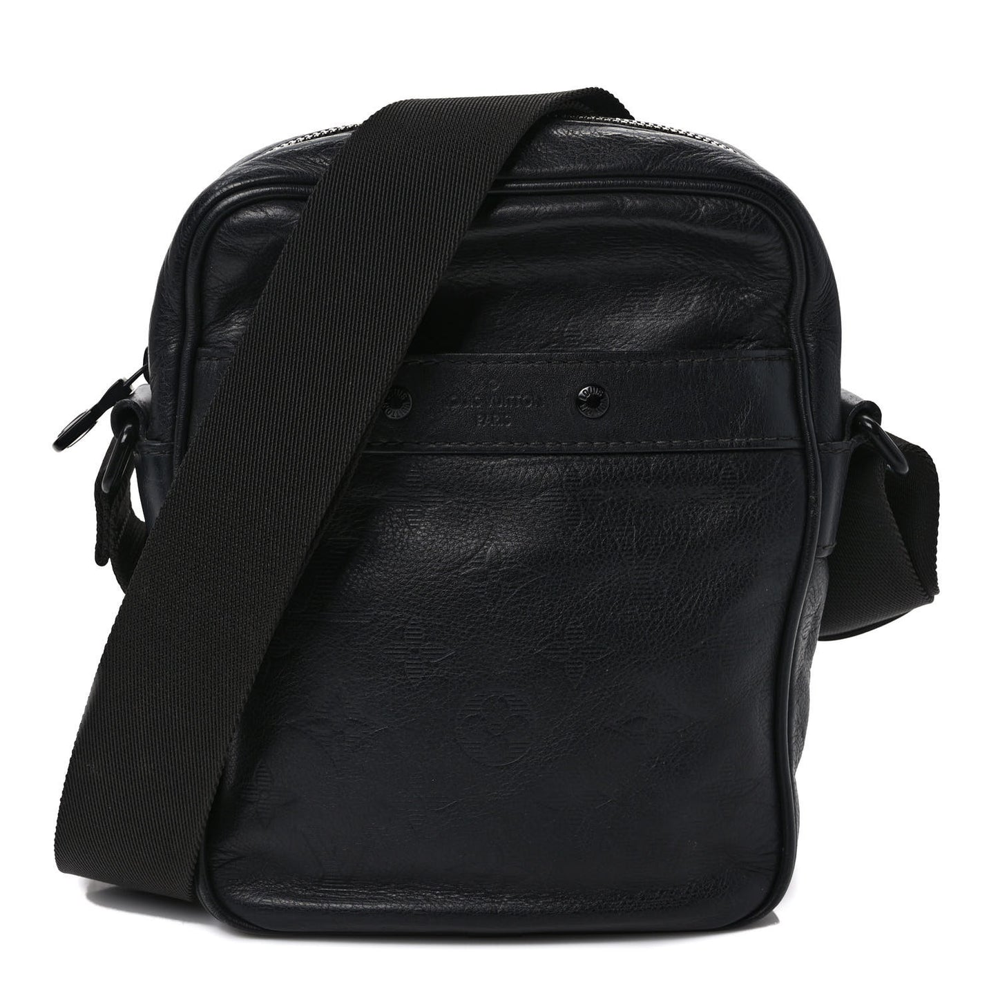 Calfskin Monogram Shadow Danube PM Black