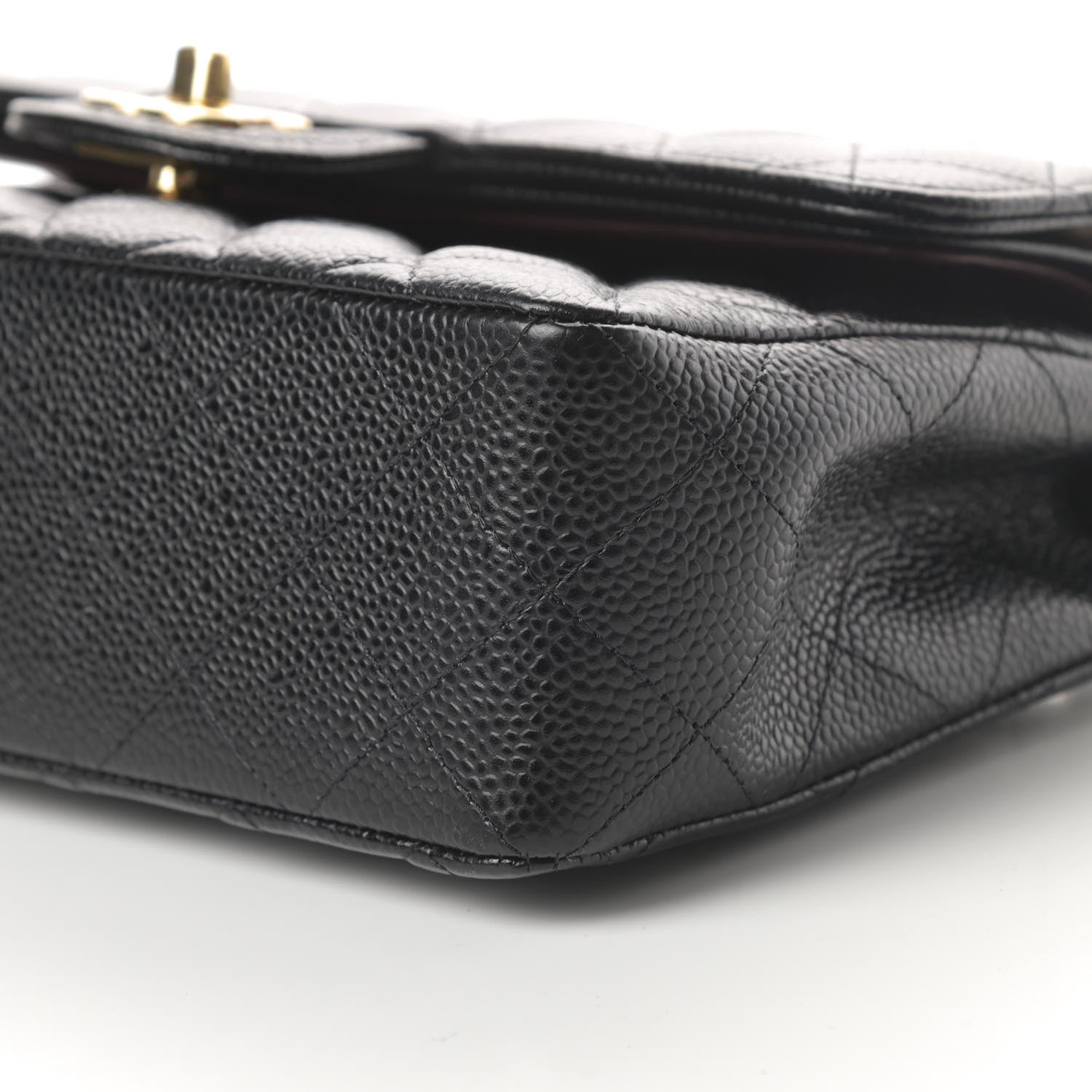 Chanel Caviar Quilted Small Double Flap Black 10 of 13