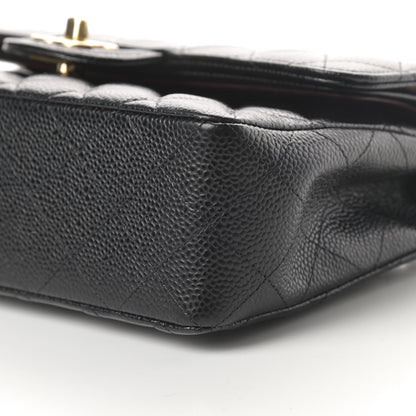 Chanel Caviar Quilted Small Double Flap Black 10 of 13