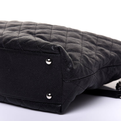 Chanel Caviar Quilted French Riviera Hobo Black 8 of 11