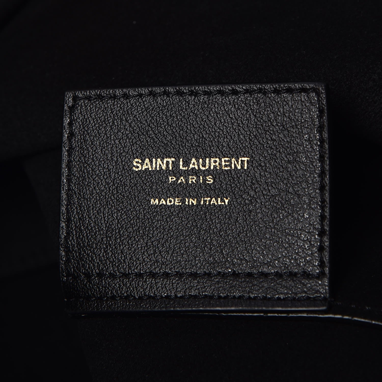 Saint Laurent Calfskin Large Shopping Tote Black 7 of 8