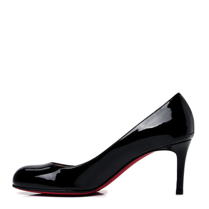Christian Louboutin Patent Simple 85 Pumps 38 Black 1 of 10