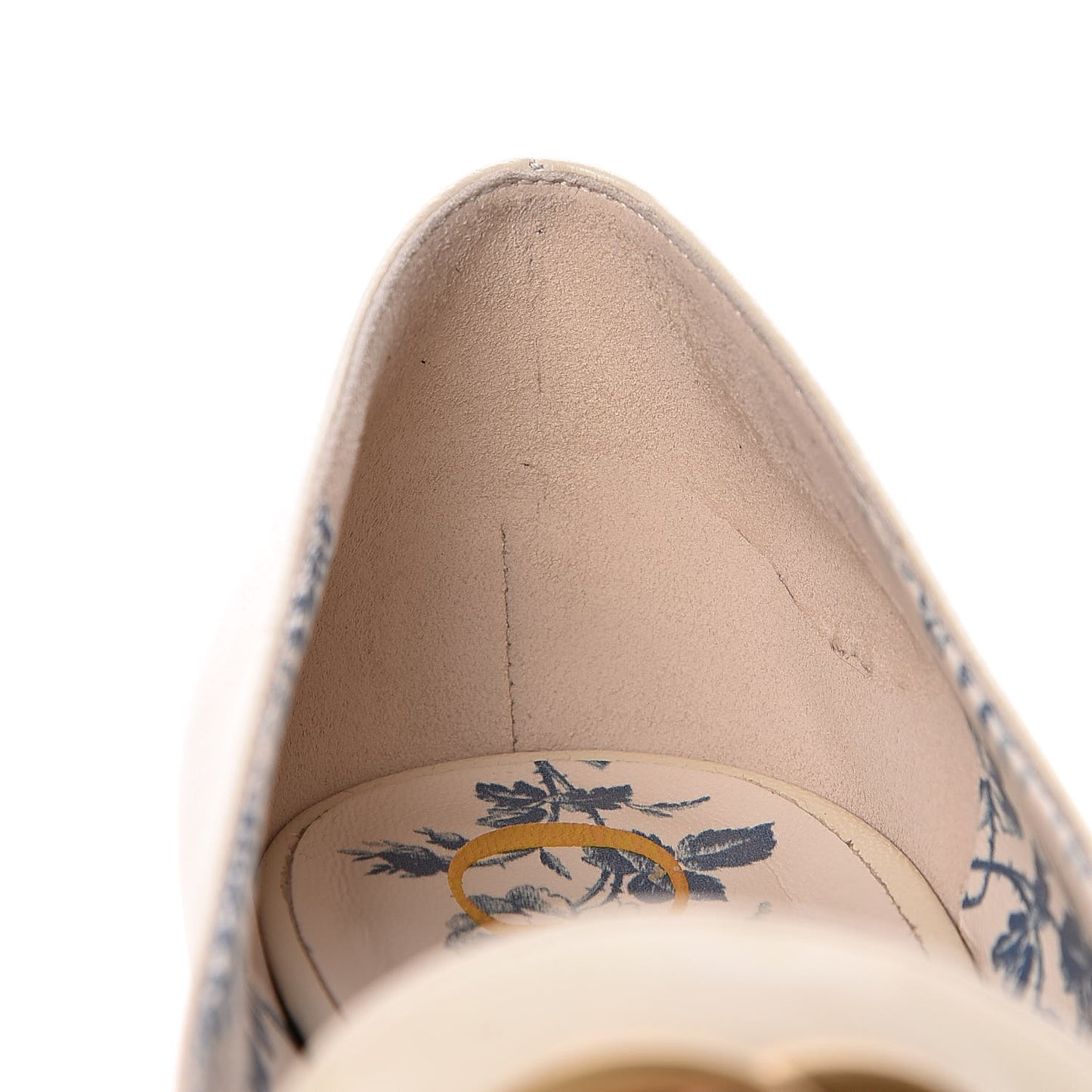 Malaga Kid GG Victoire 55mm Loafer Pumps 41 Vintage White