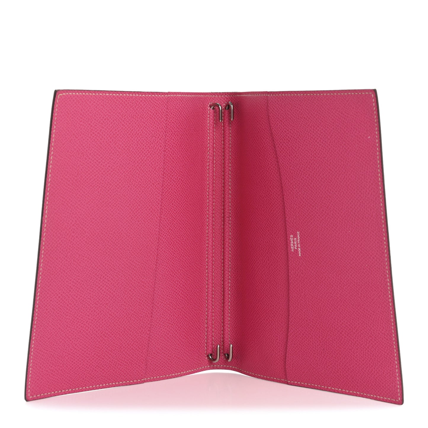 Epsom Bi-Color Globe Trotter Agenda Cover GM  Tosca Rose Tyrien