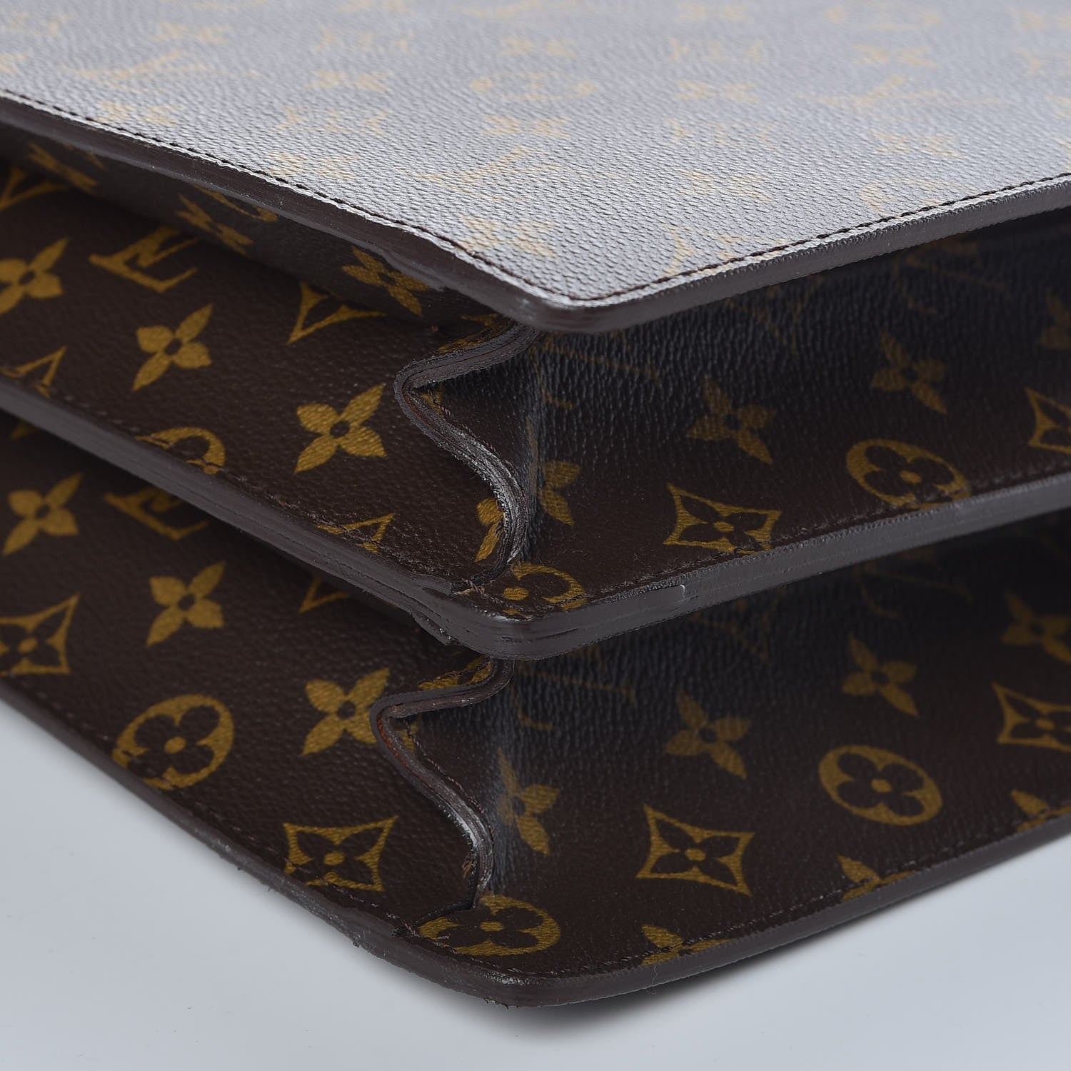 Louis Vuitton Monogram Serviette Fermoir NM Briefcase 9 of 9