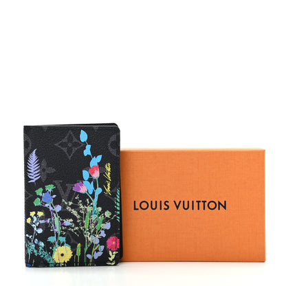Louis Vuitton Monogram Eclipse Flower Print Pocket Organizer NM 8 of 8