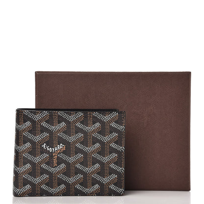 Goyard Goyardine Bi-Fold Victoire PM Wallet Black 8 of 8