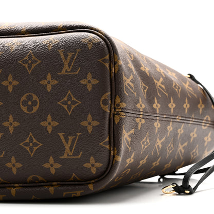 Louis Vuitton Monogram Calfskin Neo Neverfull Inside Out MM Black 15 of 16