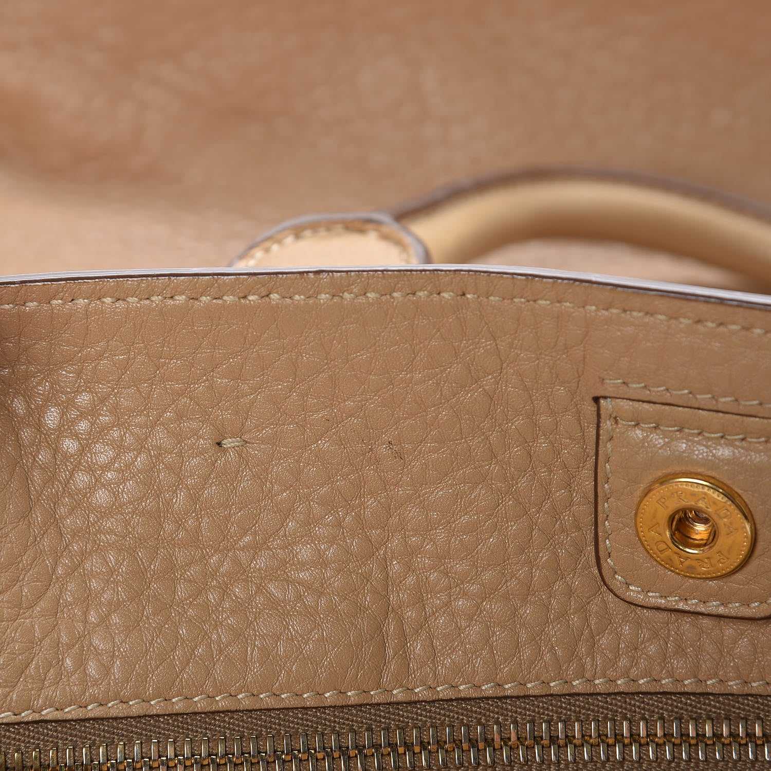 Prada Vitello Daino Tote Sughero 8 of 13