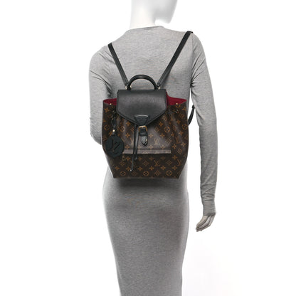 Louis Vuitton Monogram Montsouris PM Black 2 of 9