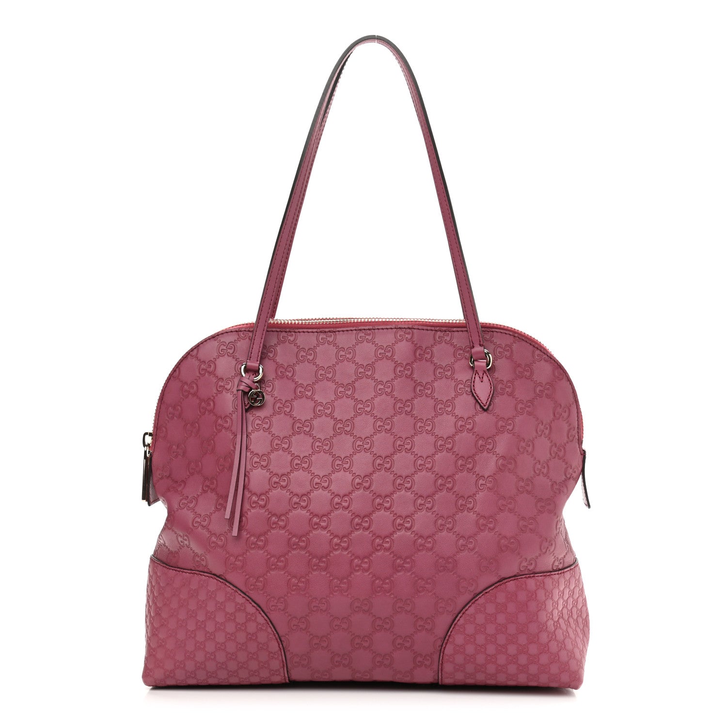 Gucci Guccissima Signature Medium Bree Shoulder Bag Peonia Flower 1 of 12