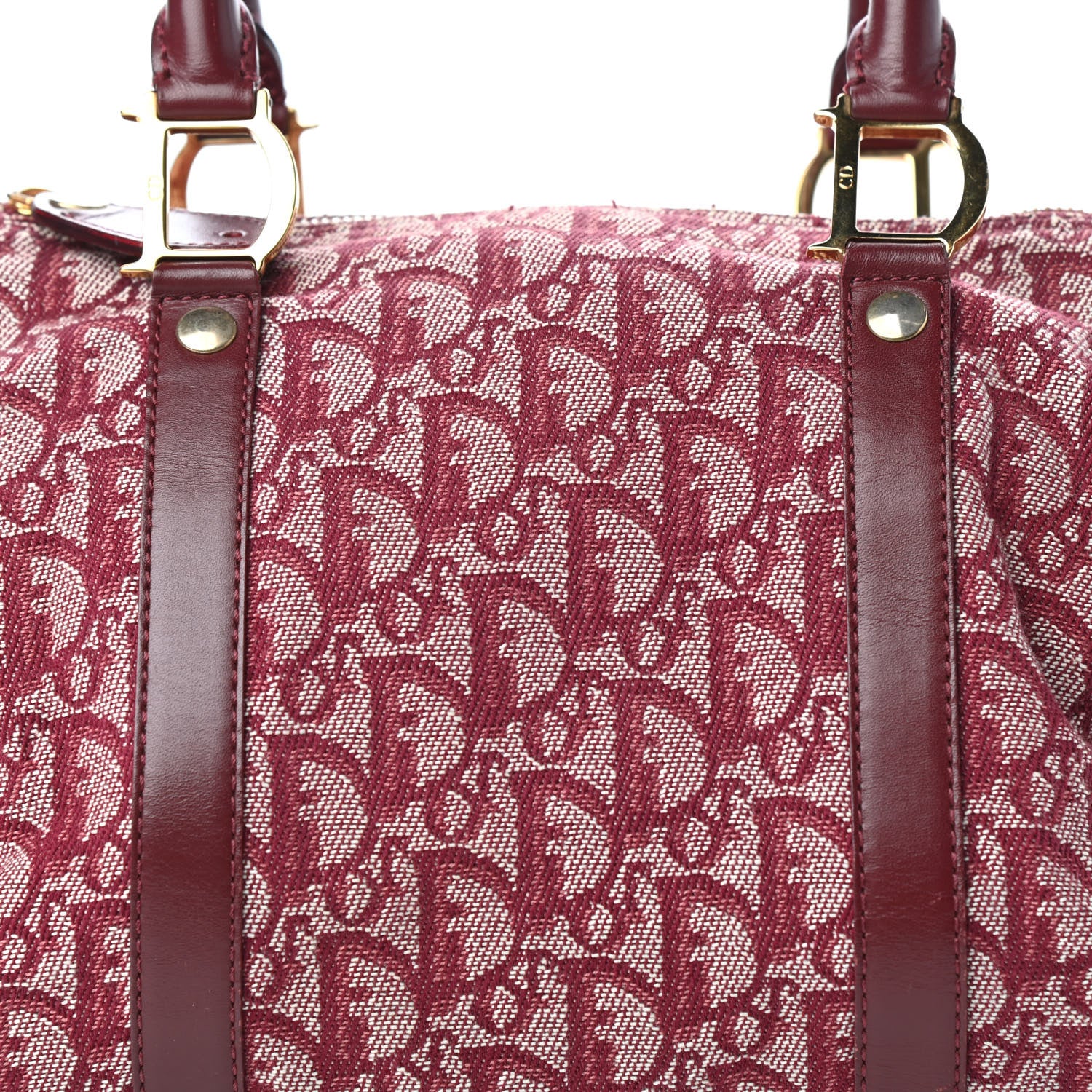 Christian Dior Monogram Boston Red 10 of 10