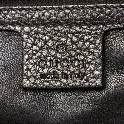 Gucci Pony Hair Jaguar Print New Bamboo Medium Top Handle Bag 7 of 14