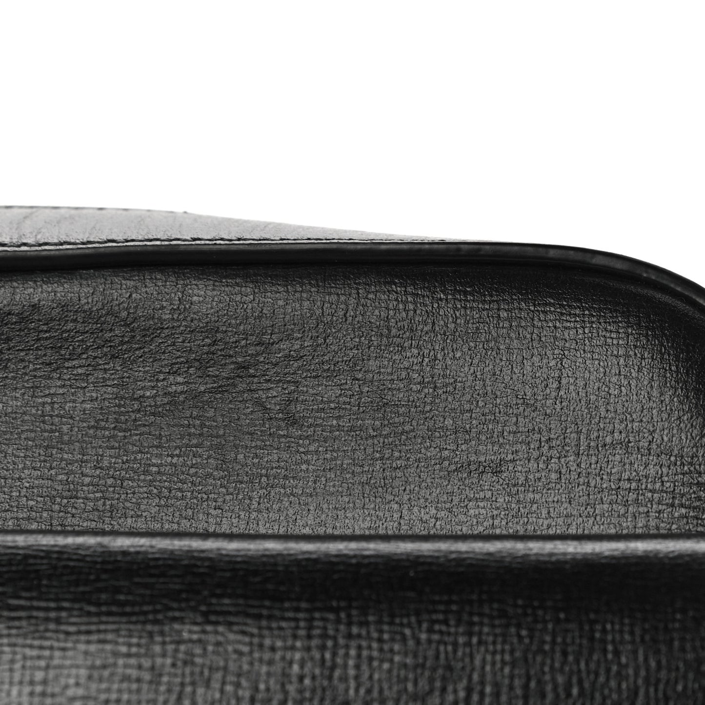 Textured Calfskin Small Horsebit 1955 Shoulder Bag Black