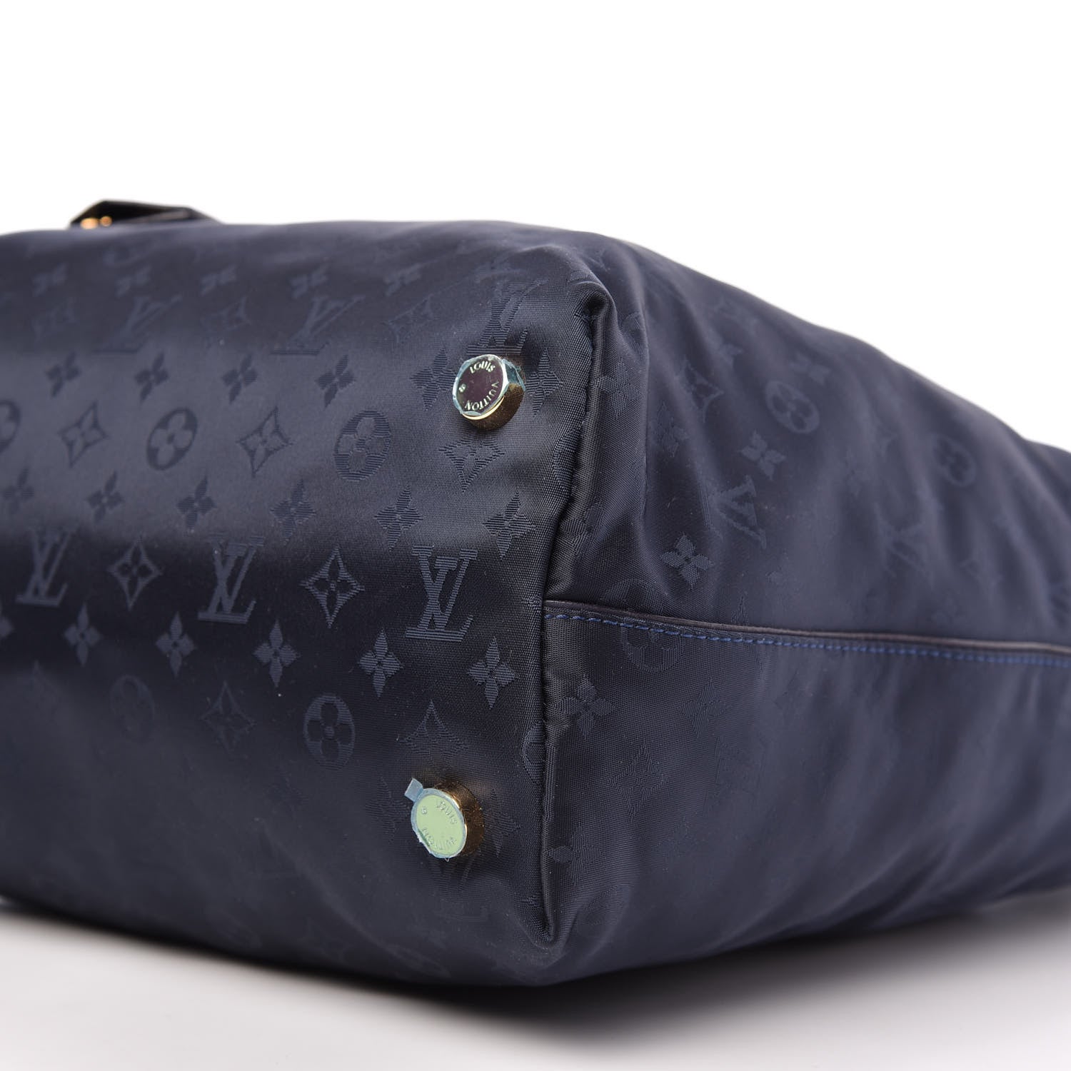 Louis Vuitton Monogram Nylon Desire Lockit Vertical MM Marine 7 of 10