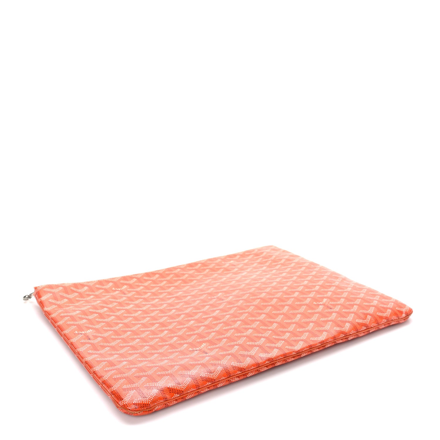 Goyard Goyardine Senat Pochette GM Orange 4 of 6