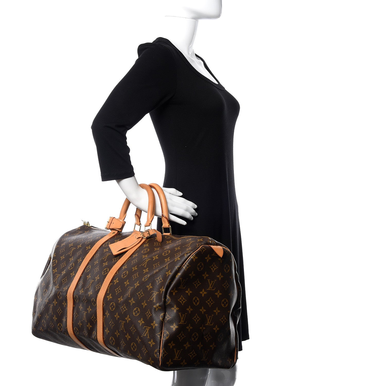 Louis Vuitton Monogram Keepall 55 2 of 9