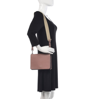 Fendi Cuoio Romano Selleria Messenger English Rose 2 of 9