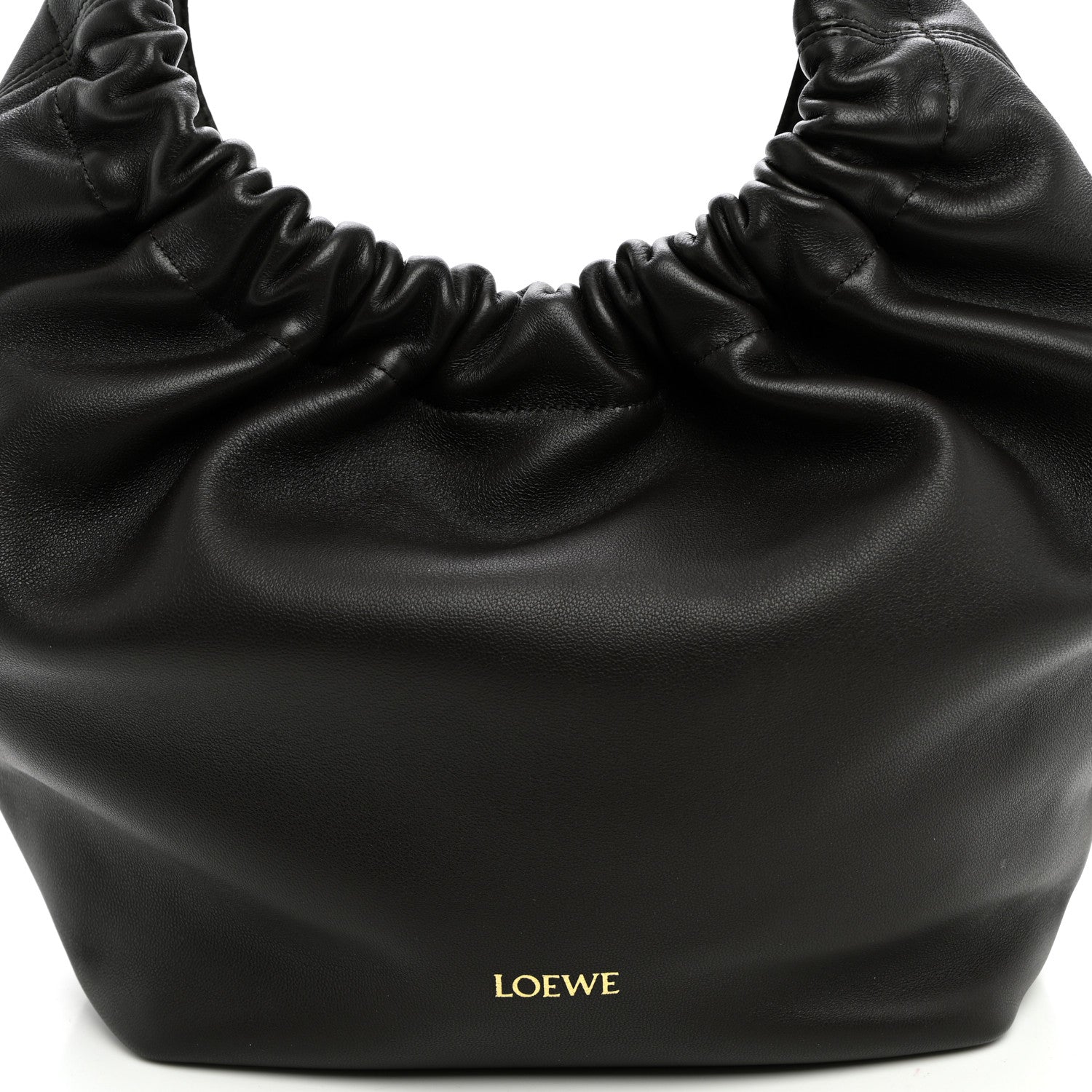 Loewe Nappa Small Squeeze Bag Chocolate 7 of 9