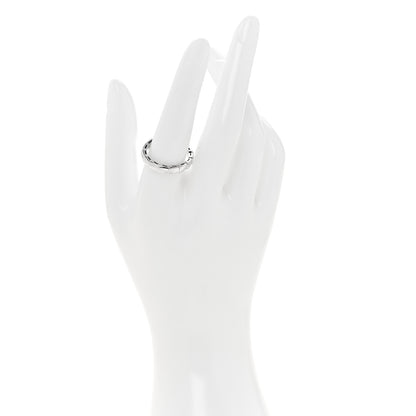 Bulgari 18K White Gold Serpenti Viper Band Ring 57 8 2 of 7