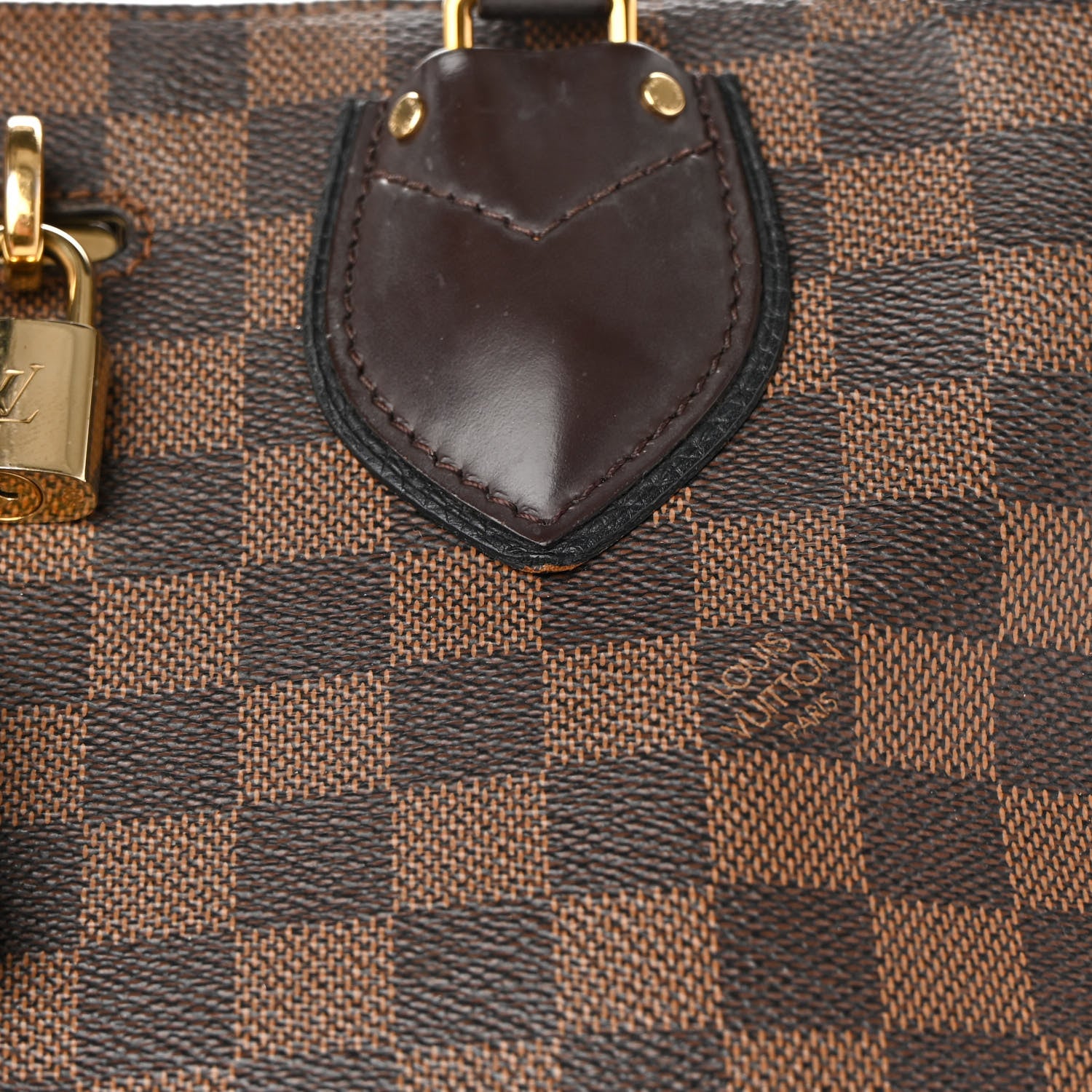 Louis Vuitton Cuir Taurillon Damier Ebene Normandy Black 24 of 25