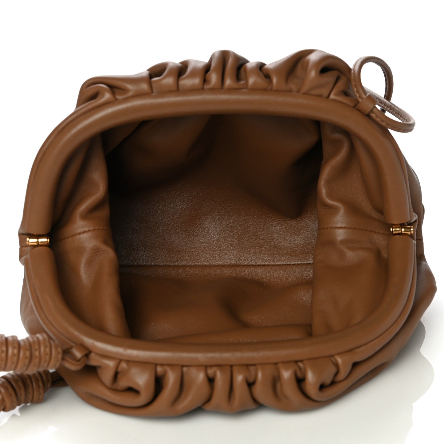 Butter Calfskin The Mini Pouch Camel