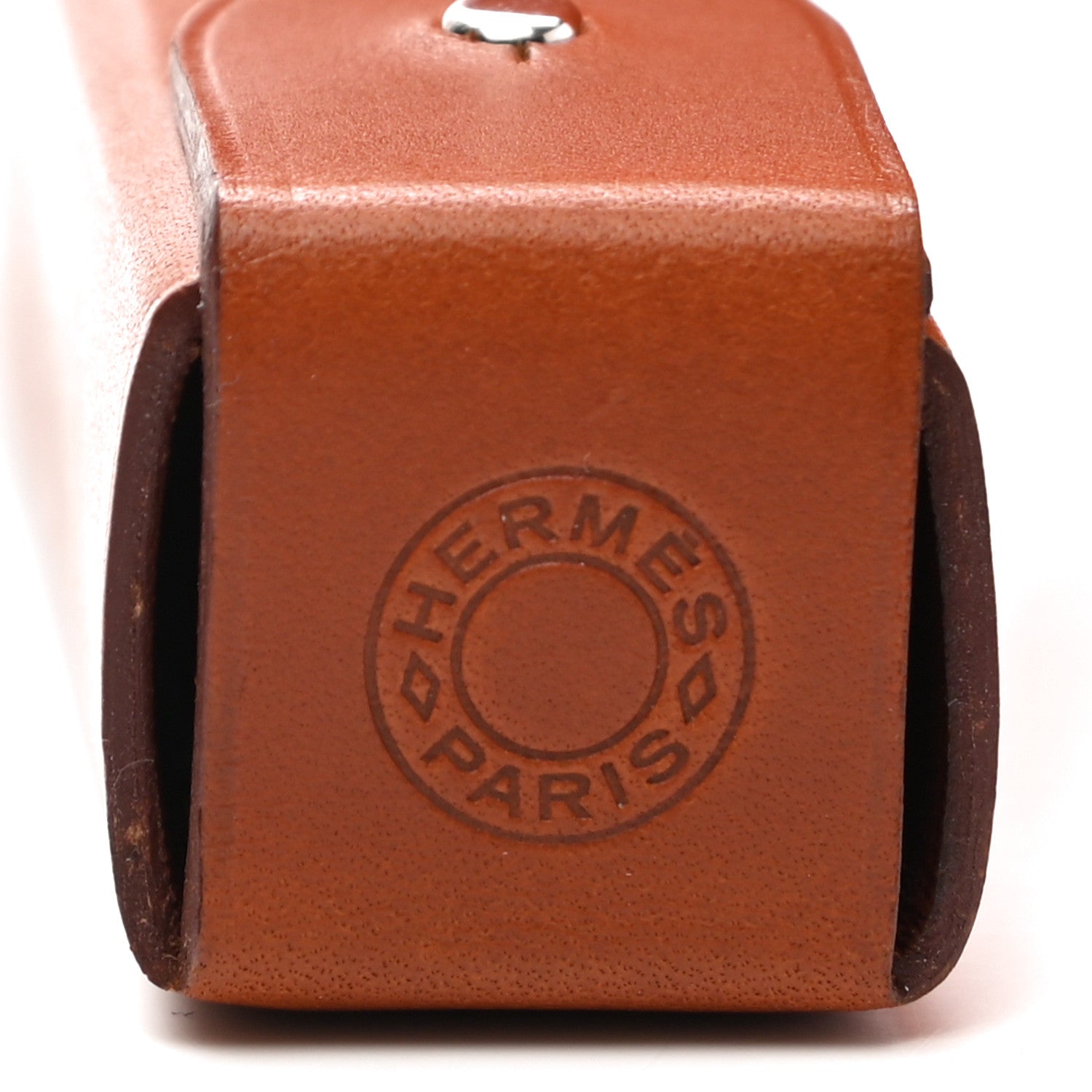 Hermes Maple Wool Felt Bridle Calfskin Declick Dice Game Brique 5 of 6