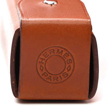 Hermes Maple Wool Felt Bridle Calfskin Declick Dice Game Brique 5 of 6