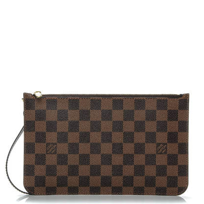 Louis Vuitton Damier Ebene Neverfull MM GM Pochette 1 of 6