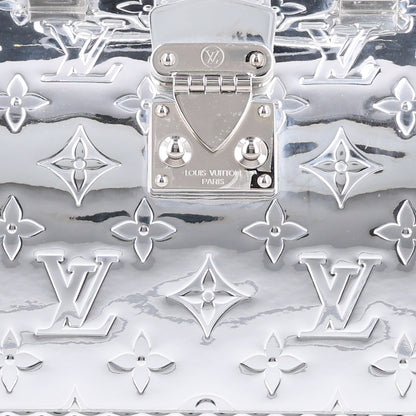 Louis Vuitton Monogram Miroir Speedy Trunk 20 Silver 7 of 9