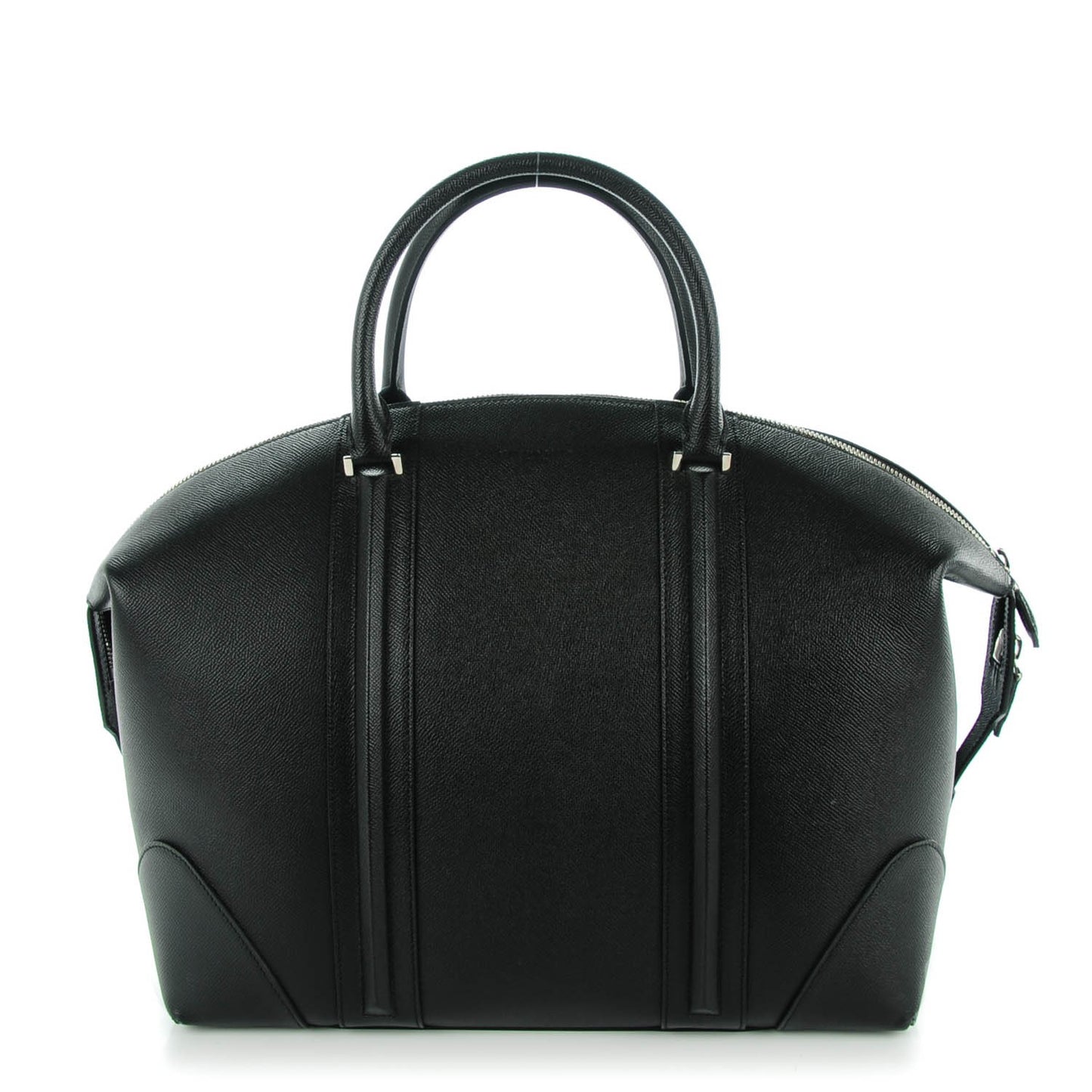 Grained Calfskin Small 24 Hour Tote Black