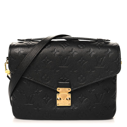 Louis Vuitton Empreinte Pochette Metis Black 1 of 10