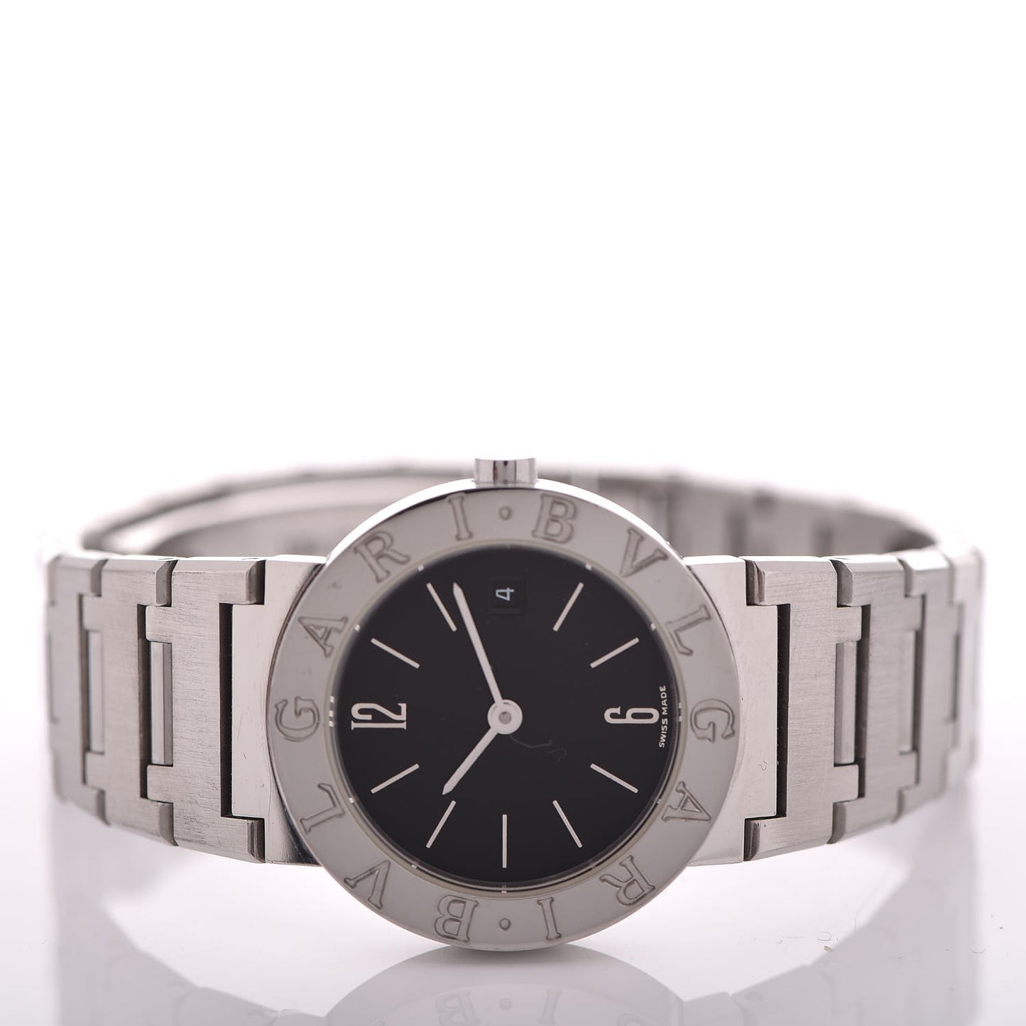 Stainless Steel 26mm Quartz Watch Black