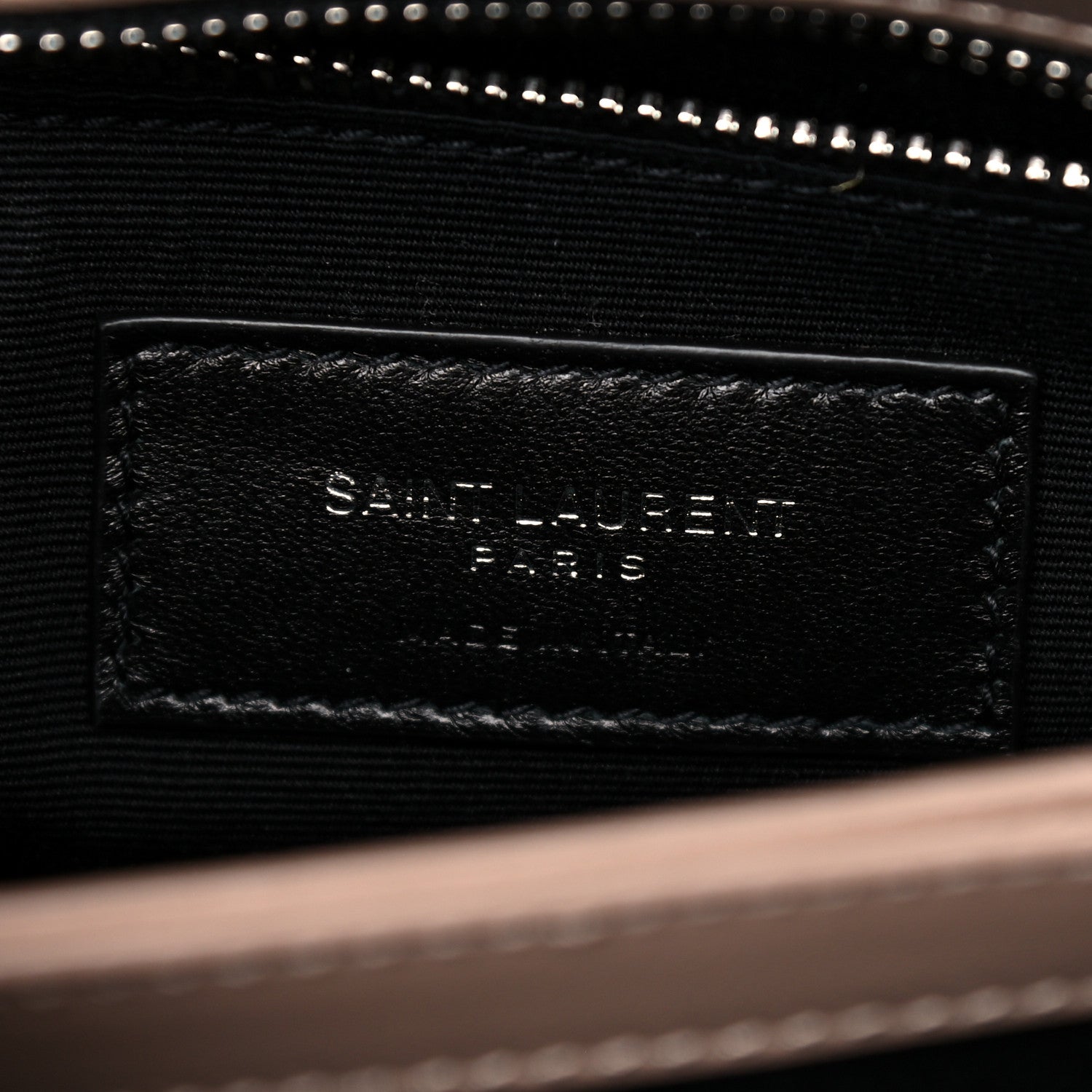 Saint Laurent Calfskin Y Quilted Monogram Toy Loulou Crossbody Bag Dark Beige 6 of 10