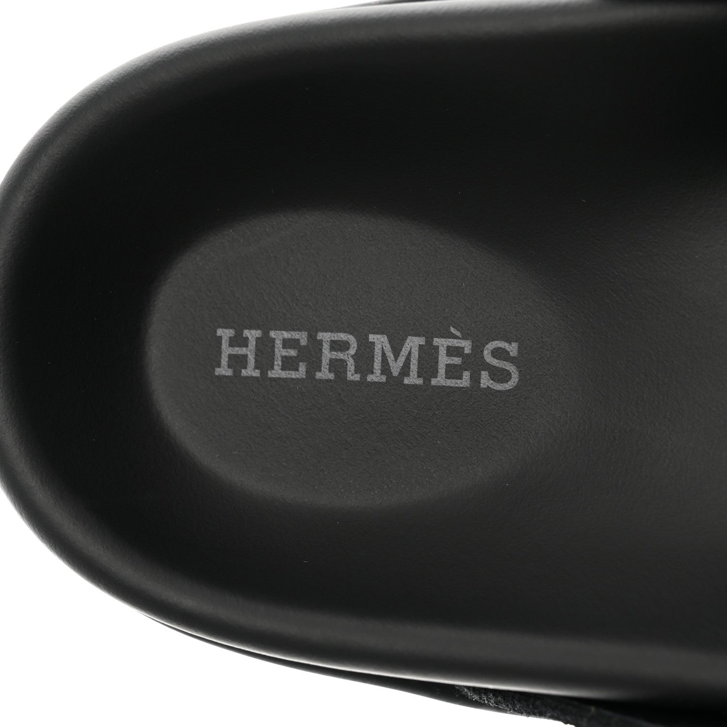 Hermes Suede Calfskin Go Mules 39 Black 7 of 9