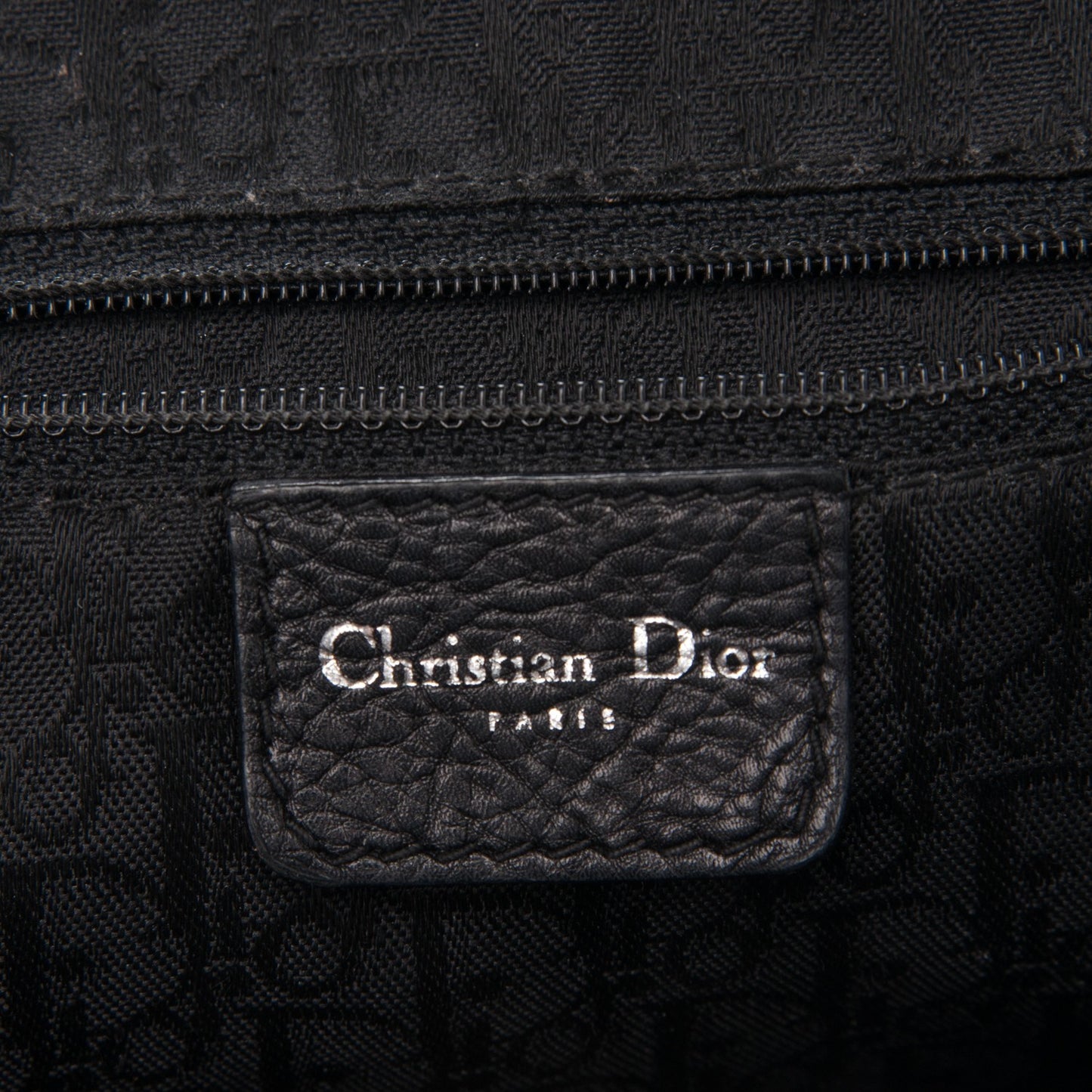 Calfskin Cannage Tote Black