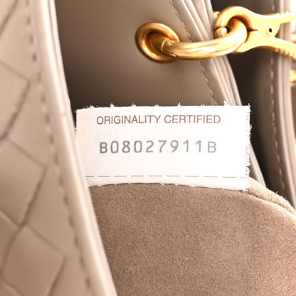 Bottega Veneta Light Calf Intrecciato Small Roma Beige 8 of 11