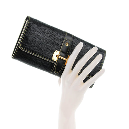 Louis Vuitton Suhali Le Favori Wallet Black 2 of 7