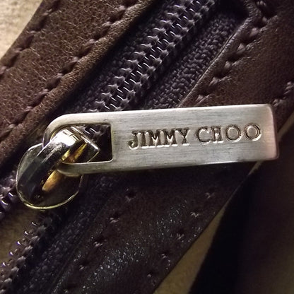 Jimmy Choo Leather Suede Malena Brown 8 of 9