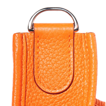 Hermes Taurillon Clemence Evelyne PM III Orange 7 of 15