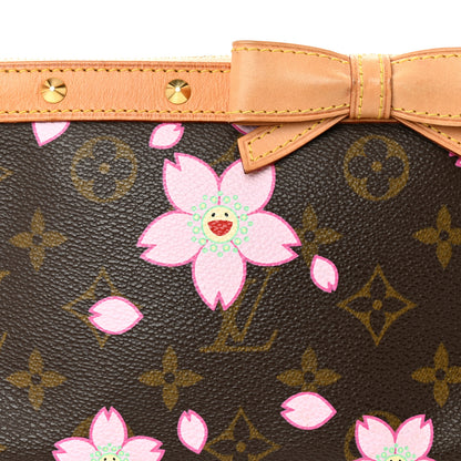 Louis Vuitton Monogram Cherry Blossom Pochette Accessories Brown 8 of 10