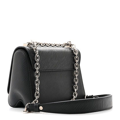 Louis Vuitton Epi Twist Shoulder Bag PM Black 3 of 9