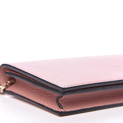Gucci Dollar Calfskin Medium Betty Chain Wallet Soft Pink 8 of 10