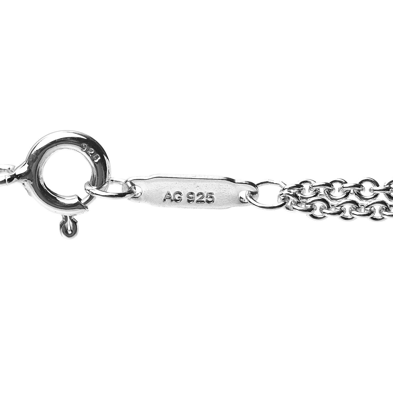 Tiffany Sterling Silver Infinity Pendant Necklace 6 of 6